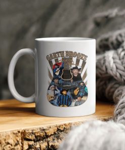 Guitar Garth Brooks Signature Ceramic Coffee Mug