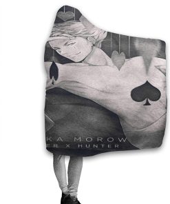 H-unter X H-unter Manga HXH Hisoka 3D Printed Hooded Blanket H-unter X H-unter Manga HXH Hisoka 3D Printed Hooded Blanket