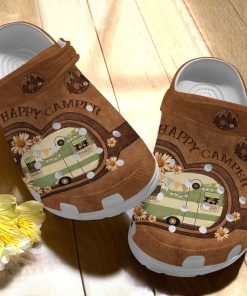 Happy Camper Shoes – Bus Camping – Crocs Shoes