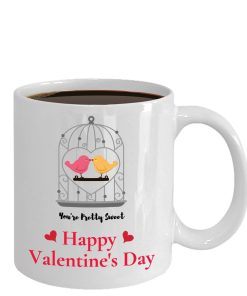 Happy Couple In Love Gift For Couple Love Birds Coffee Mug