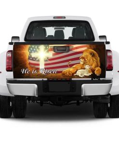 He Is Risen Truck Tailgate Decal Sticker Wrap He Is Risen Truck Tailgate Decal Sticker Wrap