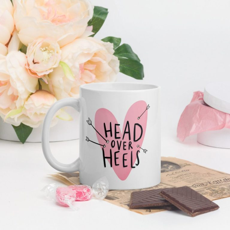 Head Over Heels Ceramic Mug