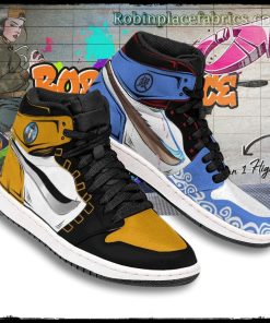 Hijikata x Gintoki Anime Shoes Gintama Custom Boot Sneakers