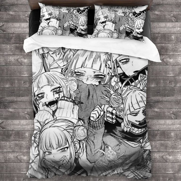 Himiko Toga My Hero Academia Anime Bed Set Ahegao Bedding