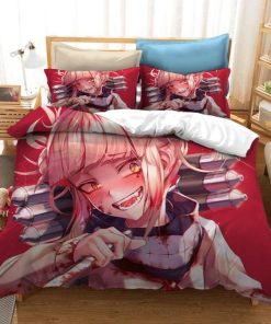 Himiko Toga My Hero Academia Anime Bed Set Villian Bedding Himiko Toga My Hero Academia Anime Bed Set Villian Bedding