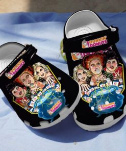 Hocus Pocus Dunkin? Donuts Clog Crocs Shoes