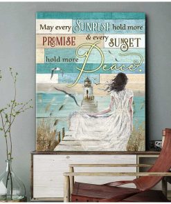 Hold More Peace Wall Art Coastal Decor