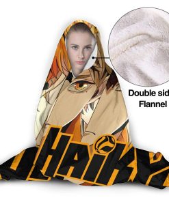 Hooded Blanket – Anime Haikyu! Passionate Volleyball Cartoon Blankets Hooded Blanket – Anime Haikyu! Passionate Volleyball Cartoon Blankets