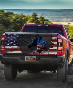 Horse American Truck Tailgate Decal Sticker Wrap Horse American Truck Tailgate Decal Sticker Wrap
