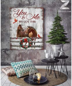 Horse Dog You And Me Wall Art Decor