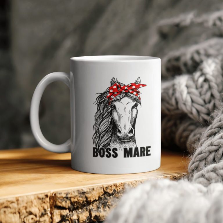 Horse Lover Boss Mare Ceramic Mug