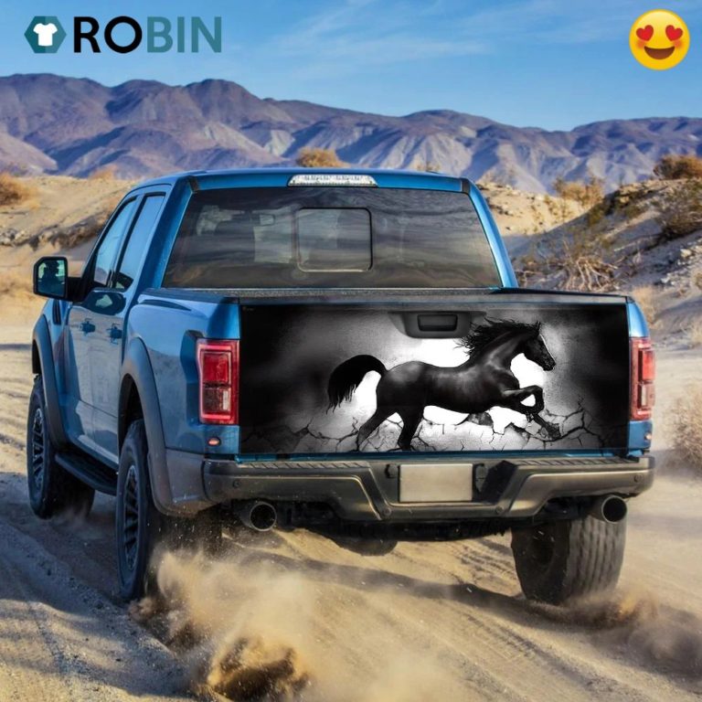 Horses Truck Tailgate Decal