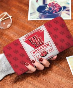 Houston Cougars Custom Name Zippy Long Wallets