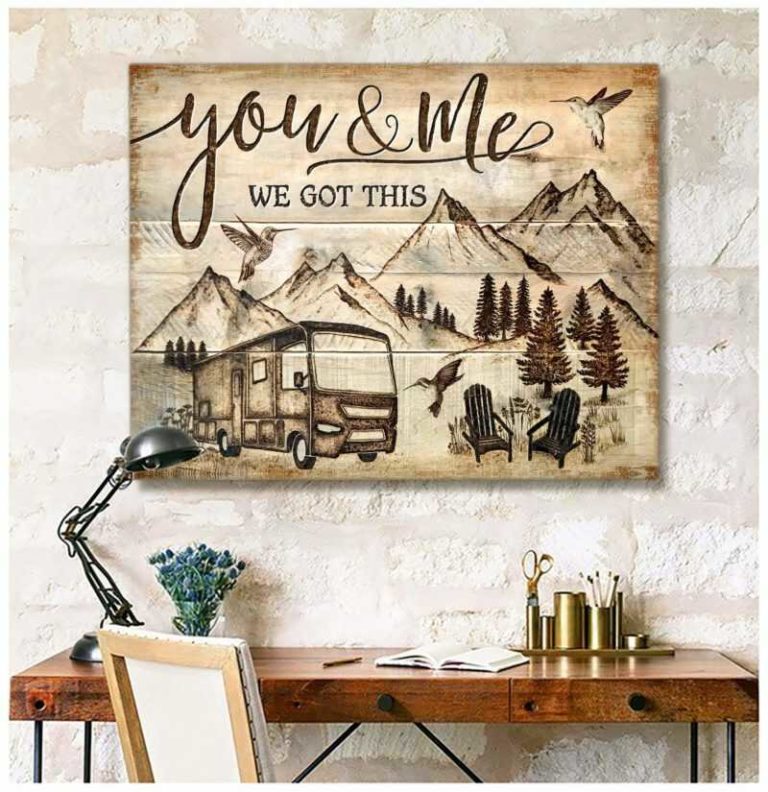 Hummingbird We Got This Wall Art Farmhouse Decor