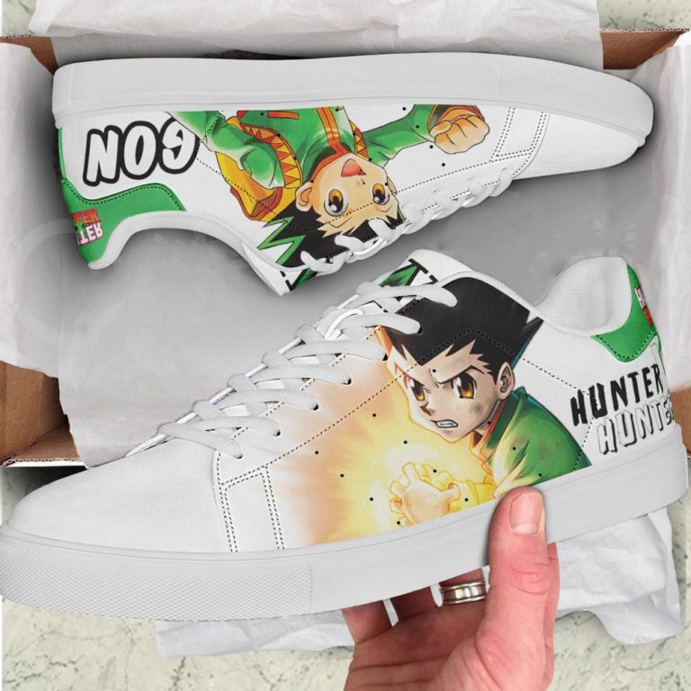 Hunter X Hunter Gon Low top Leather Stan Smith Sneaker, Casual Shoes