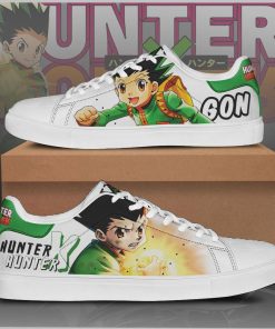Hunter X Hunter Gon Low top Leather Stan Smith Sneaker, Casual Shoes