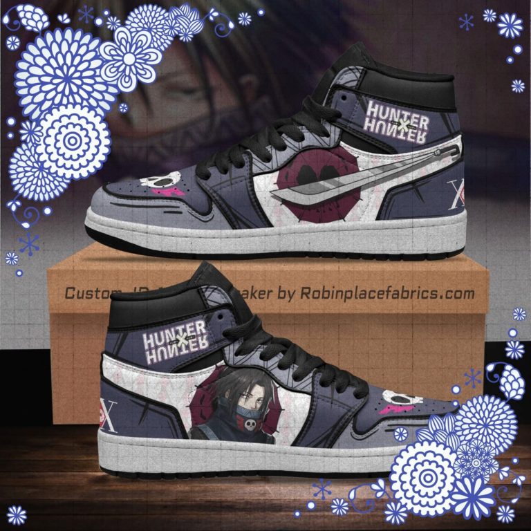 Hunter x Hunter Shoes Anime Sneakers Custom Boot Feitan Portor Concealed Sword