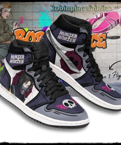 Hunter x Hunter Shoes Anime Sneakers Custom Boot Feitan Portor Concealed Sword
