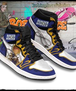 Hunter x Hunter Shoes Anime Sneakers Custom Boot Kurapika Leash Hunter x Hunter Shoes Anime Sneakers Custom Boot Kurapika Leash