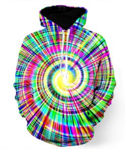 Hypnotic Color Hole Hoodie