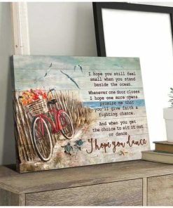 I Hope Turtle Wall Art Coastal Decor