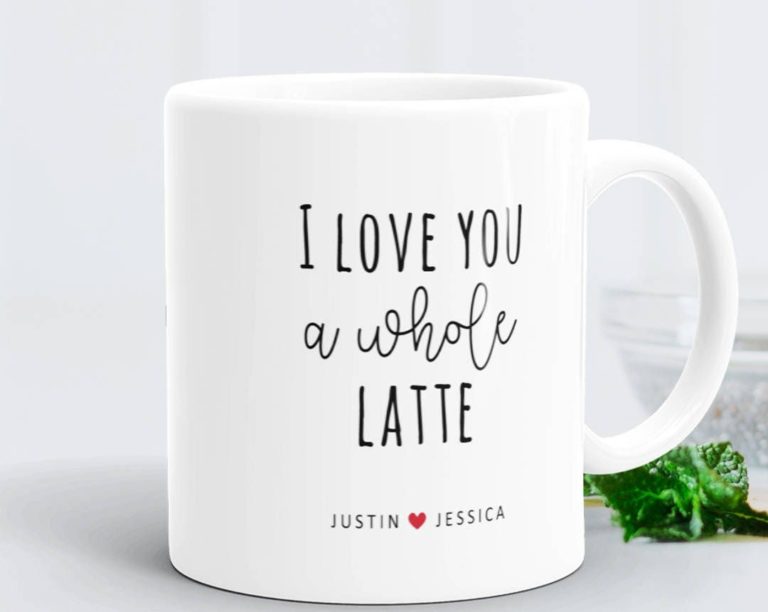 I Love You A Whole Latte Mug