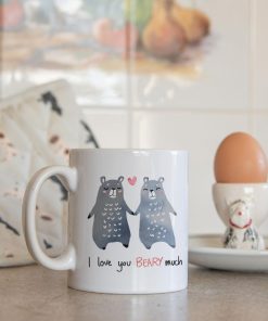 I Love You Beary Much Ceramic Mug