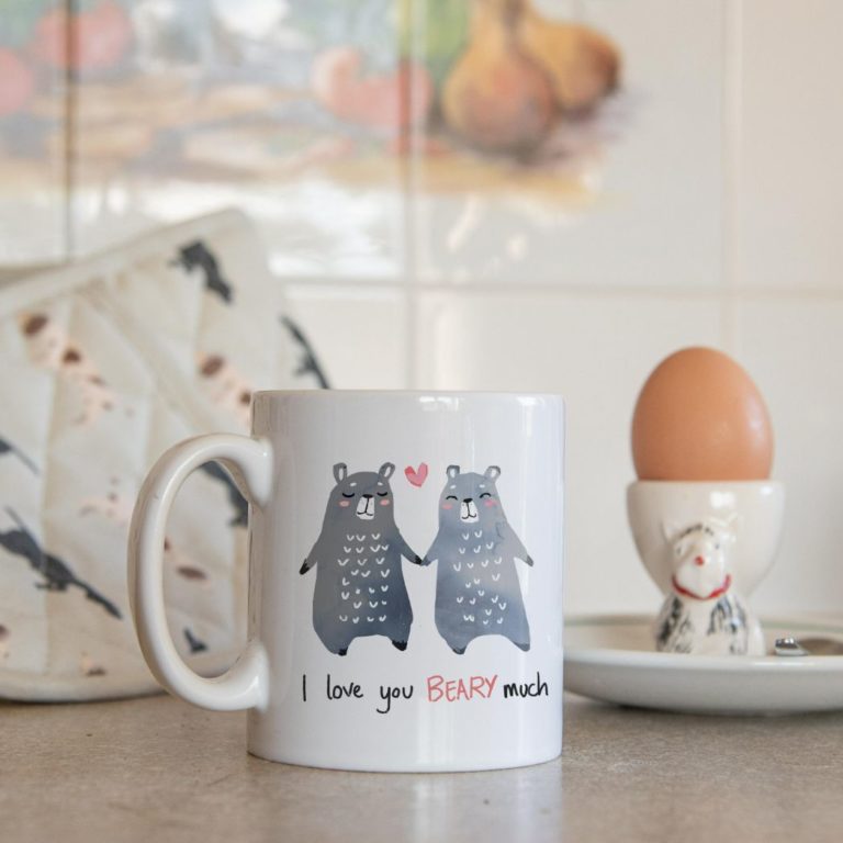 I Love You Beary Much Ceramic Mug
