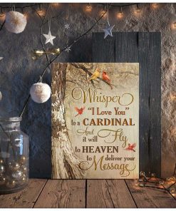 I Love You Cardinal Wall Art Decor I Love You Cardinal Wall Art Decor