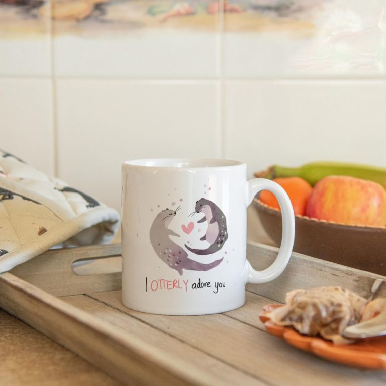 I Otterly Adore You Mug