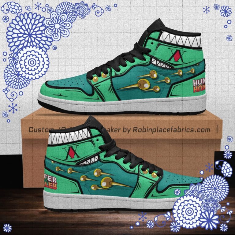 Illumi Zoldyck Shoes Custom Hunter x Hunter Anime Boot Sneakers