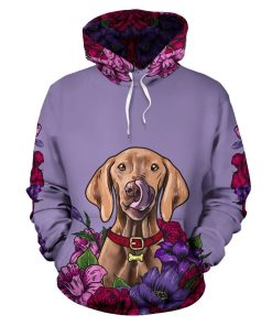 Illustrated Vizsla Hoodie