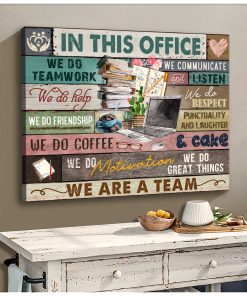 In This Office Canvas Wall Art Office Decor