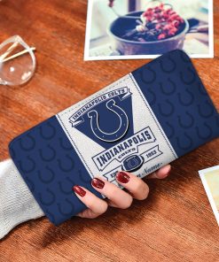 Indianapolis Colts Custom Name Zippy Long Wallets