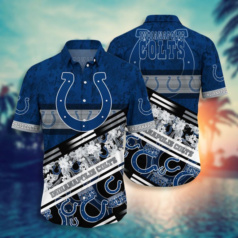 Indianapolis Colts NFL Hawaiian Aloha Shirts NFL