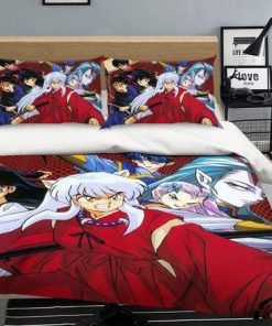 Inuyasha Bed Set Colorful Inuyasha Anime Bedding Inuyasha Bed Set Colorful Inuyasha Anime Bedding