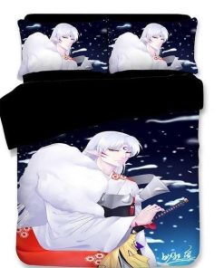 Inuyasha Bed Set Sesshomaru Anime Bedding
