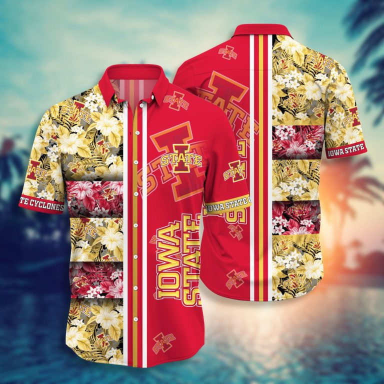 Iowa State Cyclones Hawaiian Aloha Shirts NCAA