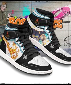 Iris Shoes Custom Fire Force Anime Boot Sneakers