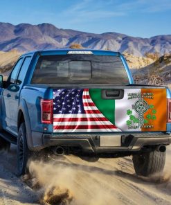 Irish By Blood American By Birth Patriot By Choice Truck Tailgate Decal Irish By Blood American By Birth Patriot By Choice Truck Tailgate Decal