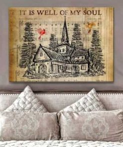 It Is Well With My Soul Cardinal Poster and Canvas
