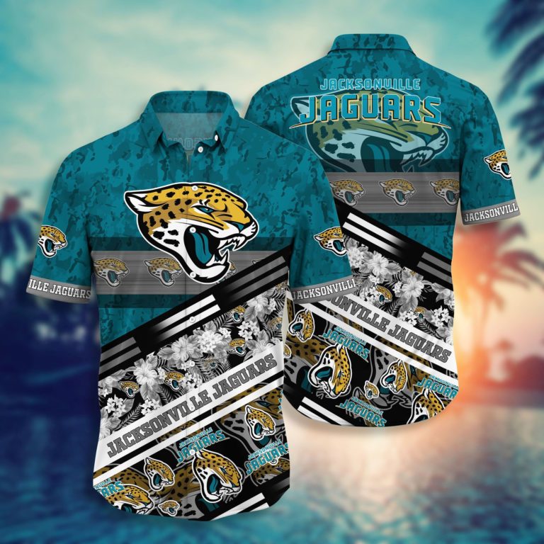 Jacksonville Jaguars NFL Hawaiian Aloha Shirts NFL