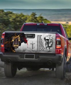 Jesus Christ Truck Tailgate Decal Sticker Wrap Jesus Christ Truck Tailgate Decal Sticker Wrap