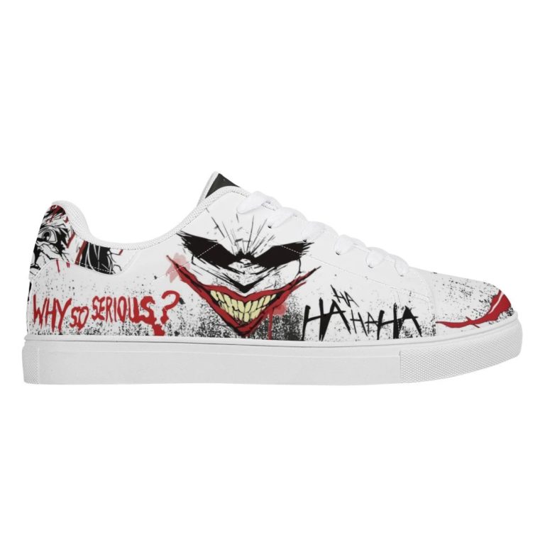 Joker Low top Leather Stan Smith Shoes, Custom Sneaker 100925