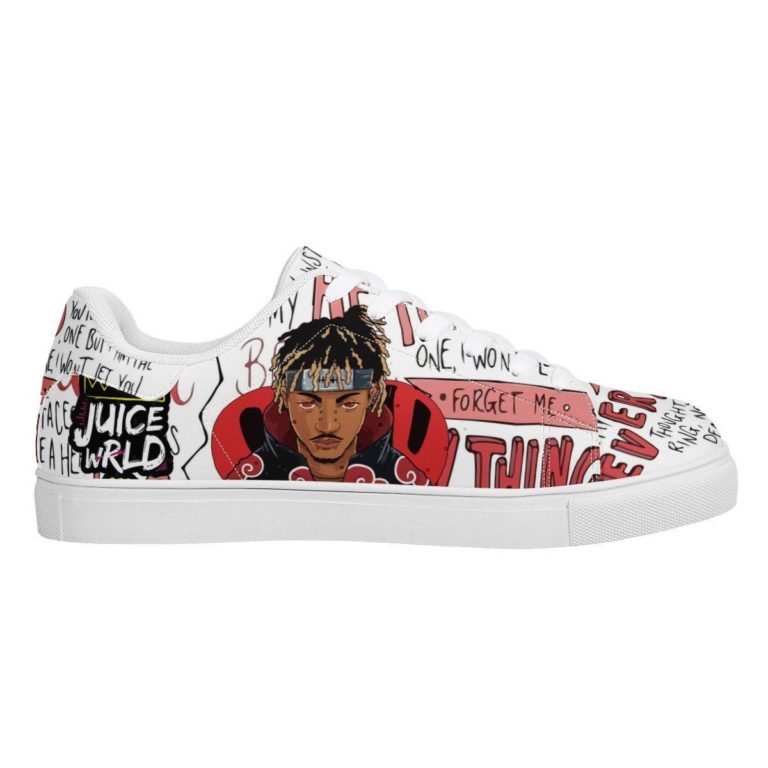 Juice Wrld 999 Leather Low top Leather Stan Smith Sneaker, Casual Shoes 030111