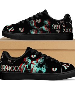 Juice Wrld And XXXTentacion Low top Leather Stan Smith Sneaker, Casual Shoes