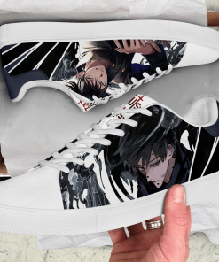Jujutsu Kaisen Fushiguro Megumi Low top Leather Stan Smith Sneaker, Casual Shoes