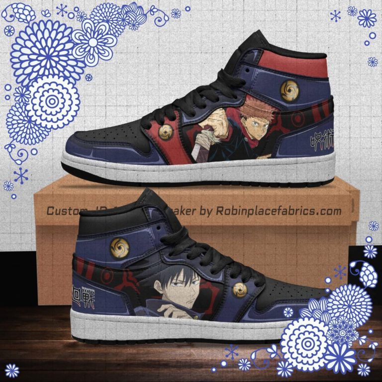 Jujutsu Kaisen Itadori x Fushiguro Shoes Custom Anime Boot Sneakers