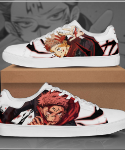 Jujutsu Kaisen Itadori Yuuji Low top Leather Stan Smith Sneaker, Casual Shoes