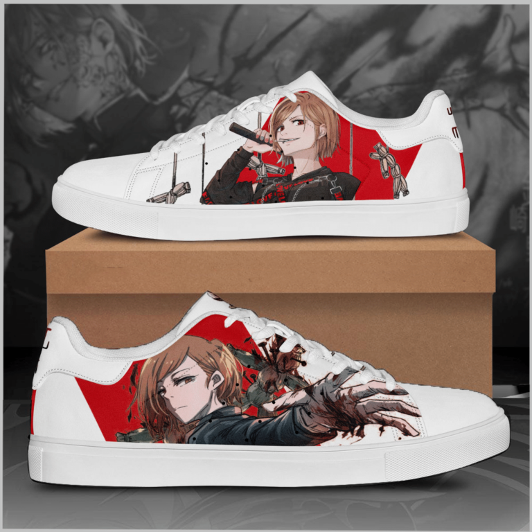 Jujutsu Kaisen Kugisaki Nobara Low top Leather Stan Smith Sneaker, Casual Shoes